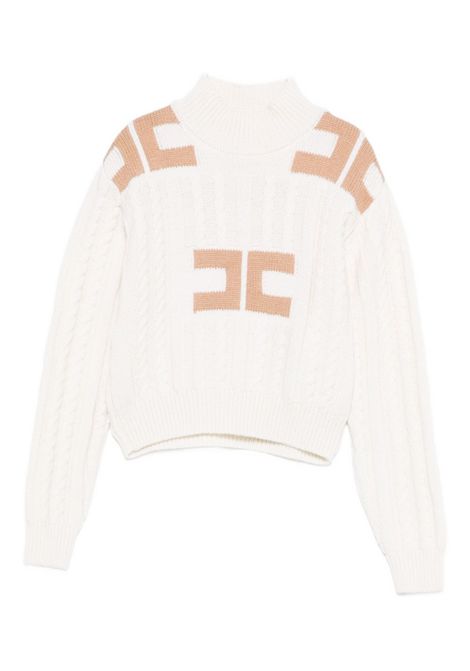 Pull con logo ELISABETTA FRANCHI KIDS | EFMA171C.FL230D747